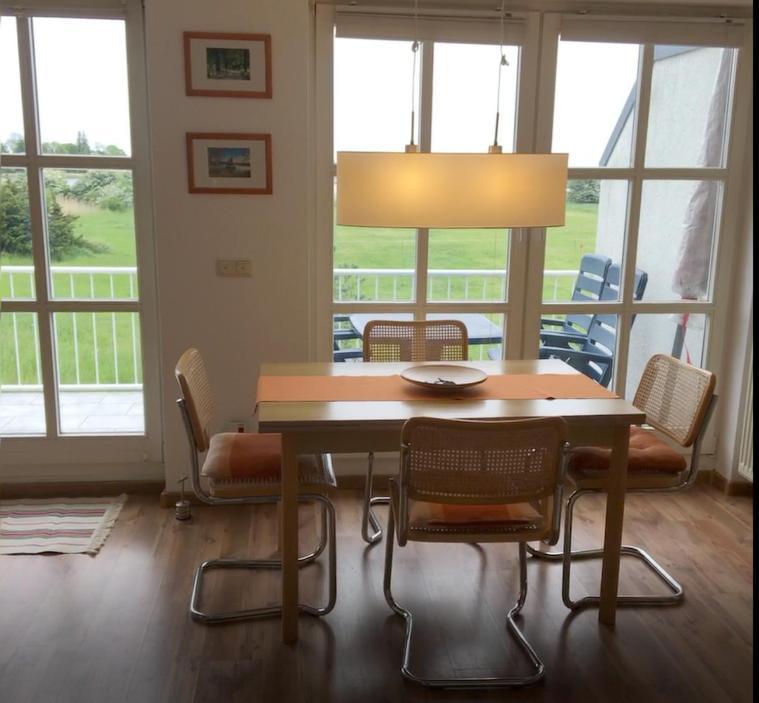 Ferienwohnung Boddenblick Zudar Exteriör bild